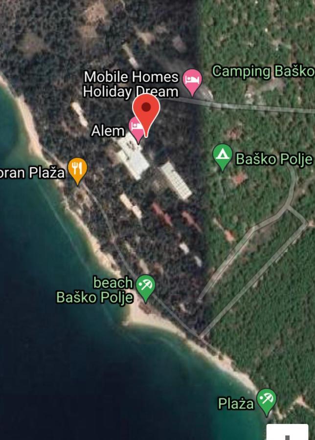 Oaza Mira Mobile Houses - Camp Basko Polje #Bestoffer Baška Voda Exterior foto
